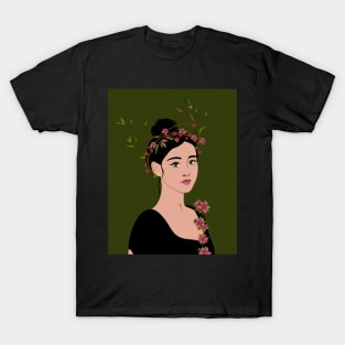 Asian Woman Portrait T-Shirt